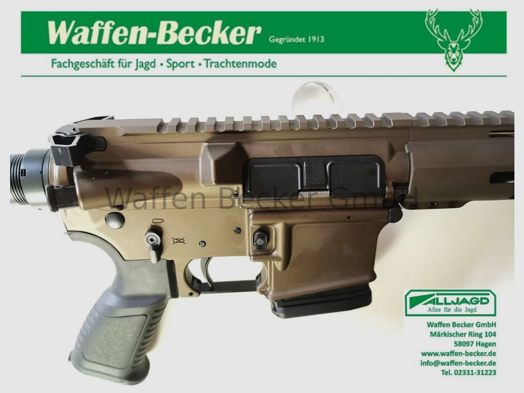 Messerschmitt, Waffen Schumacher Messerschmitt AR15 Kal. .223Rem. 16,75" bronze