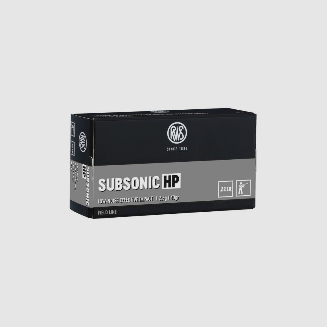 22 LR Feld Subsonic HP 2,6 g / 40 grs