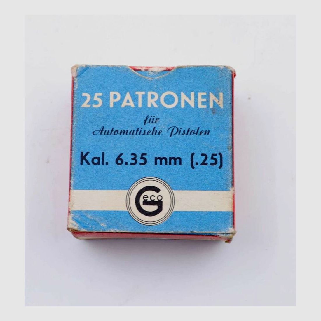 Geco - Fürth Pistol Ammunition 6.35mm Browning/.25ACP