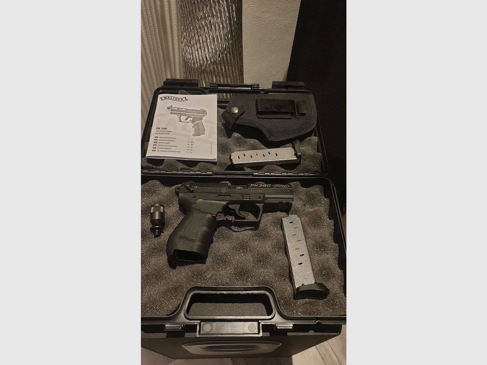 Walther PK 380  9mm P.A.K