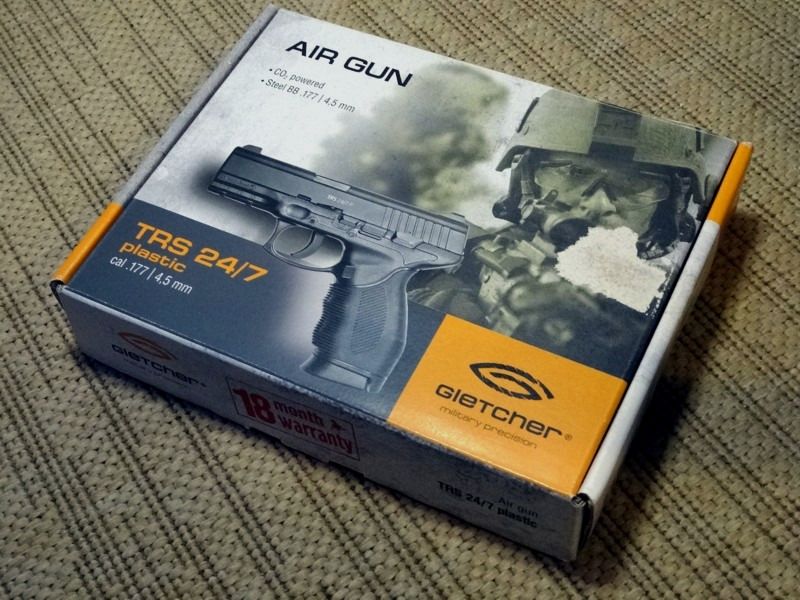 Pistola CO2 Gletcher TRS 24/7 - COME NUOVA