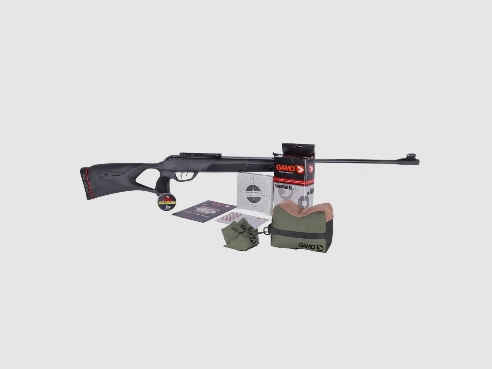 Gamo Luftgewehr Set Power 21 4,5 mm