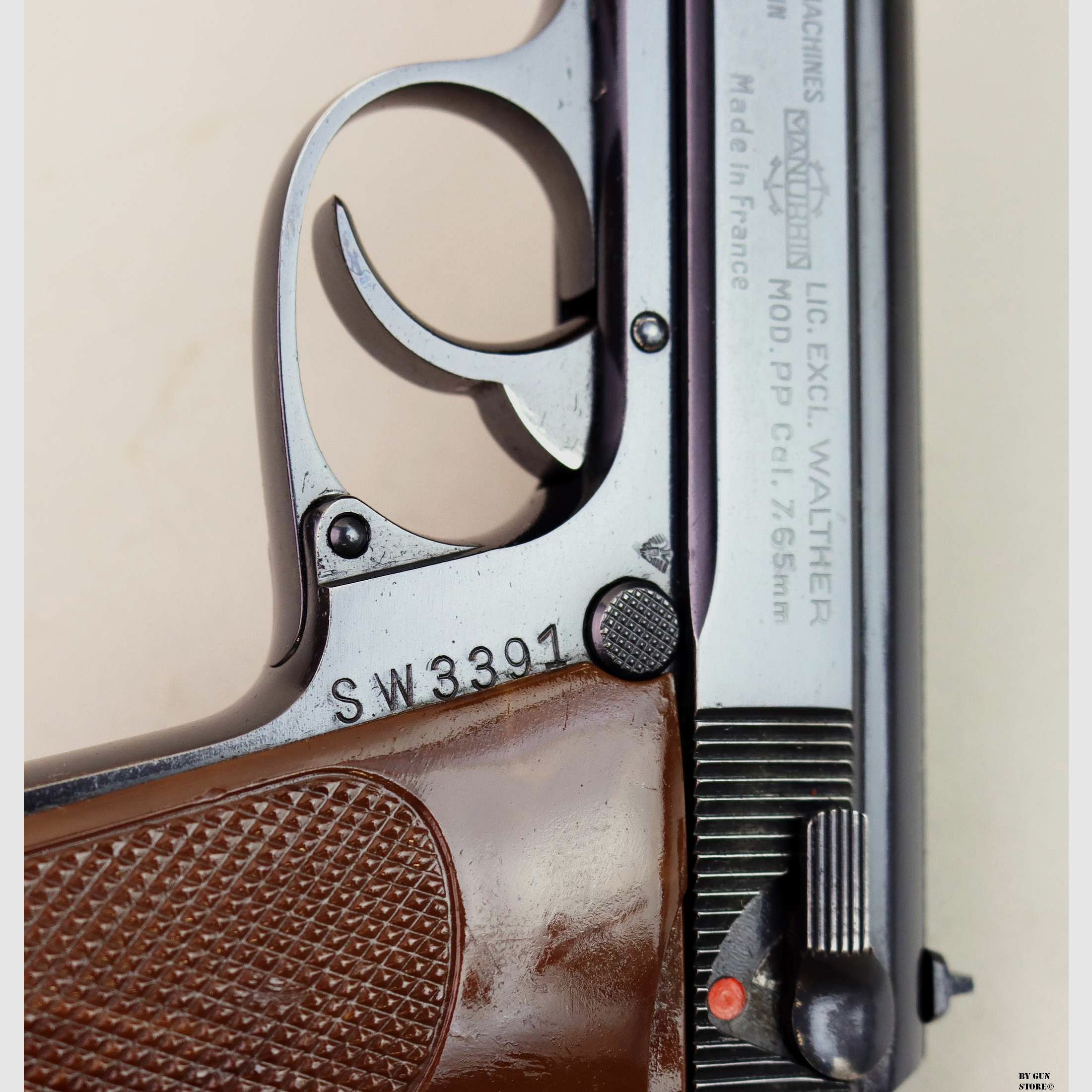 Pistol Manurhin Walther mod. PP cal. 7.65 Austrian Police ser. 64961, image 6 of 10