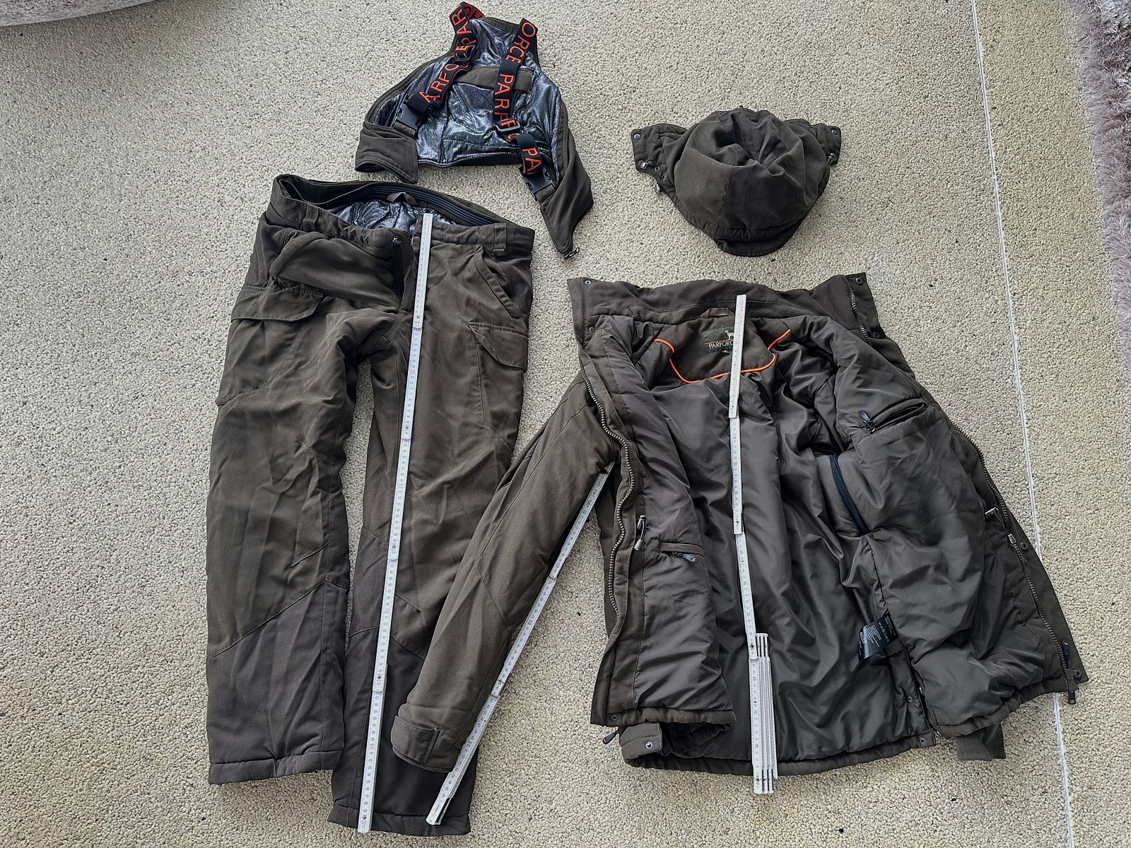 Parforce Ultimate HunTEX Jagd M/L Thermo Winter Jacke Parka