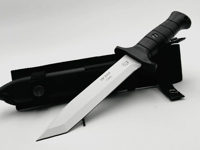 EICKHORN Tanto-Kampfmesser KM 2000 SGT NACHLEUCHTEND, glatt