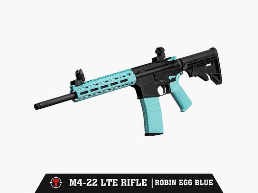 M4-22 LTE Accents - Robin Egg Blue 22LR