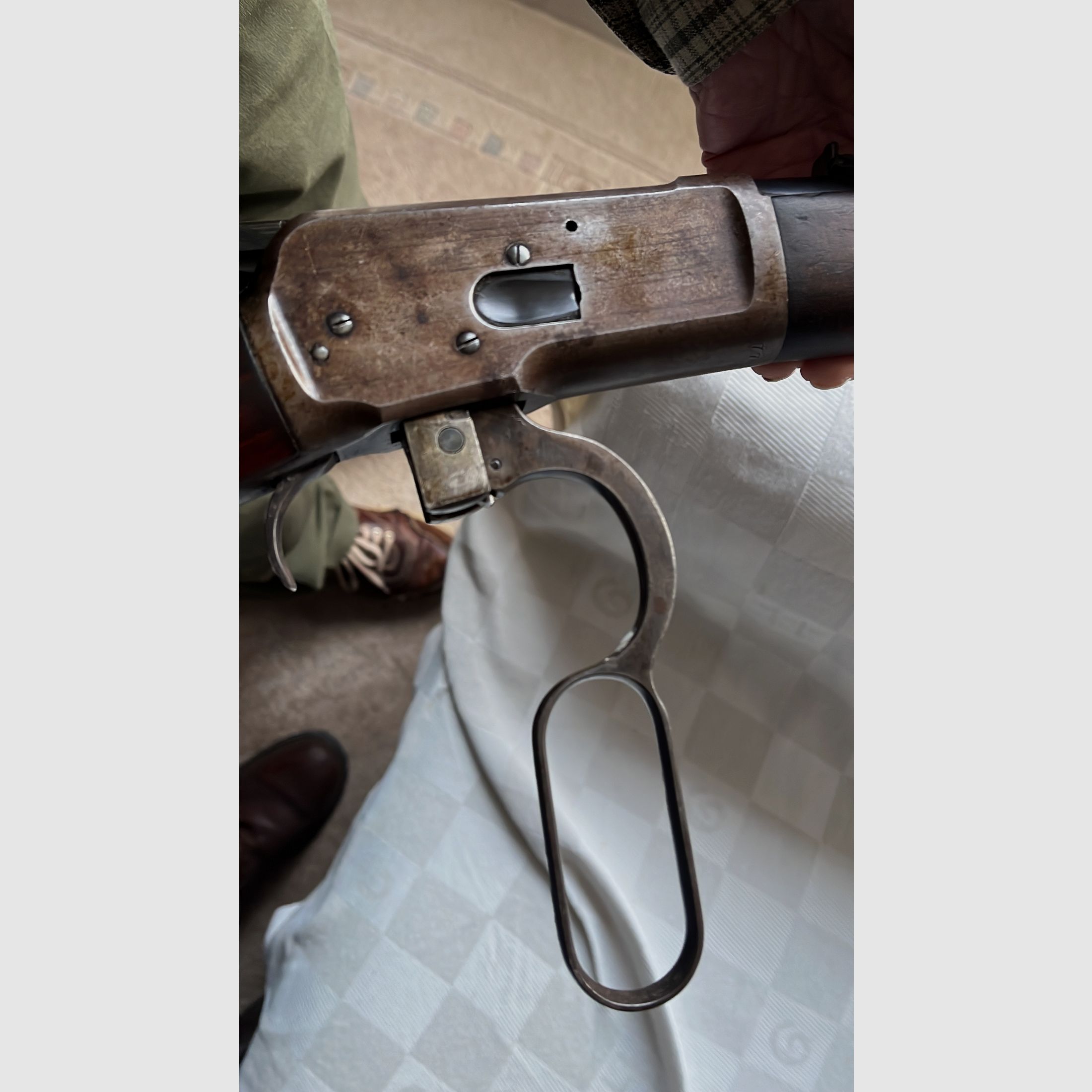 Winchester Mod. 92 orig. Sammlerwaffe hervorragend!