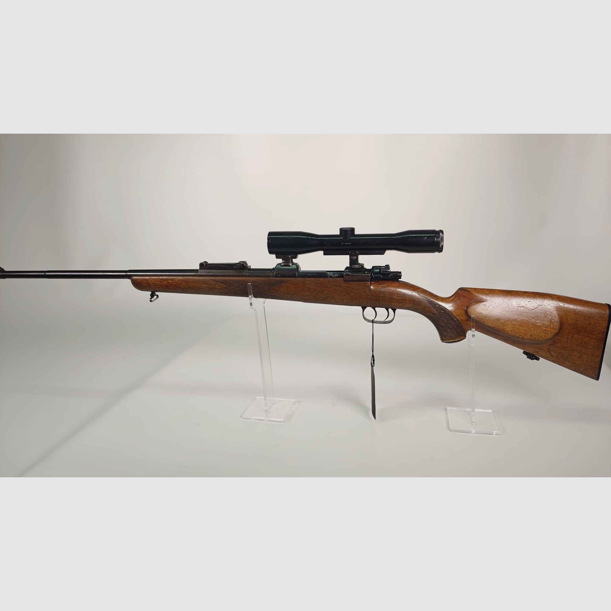 Mauser K98k 8x57 IS – barrel with stepped profile – GECO 4x scope