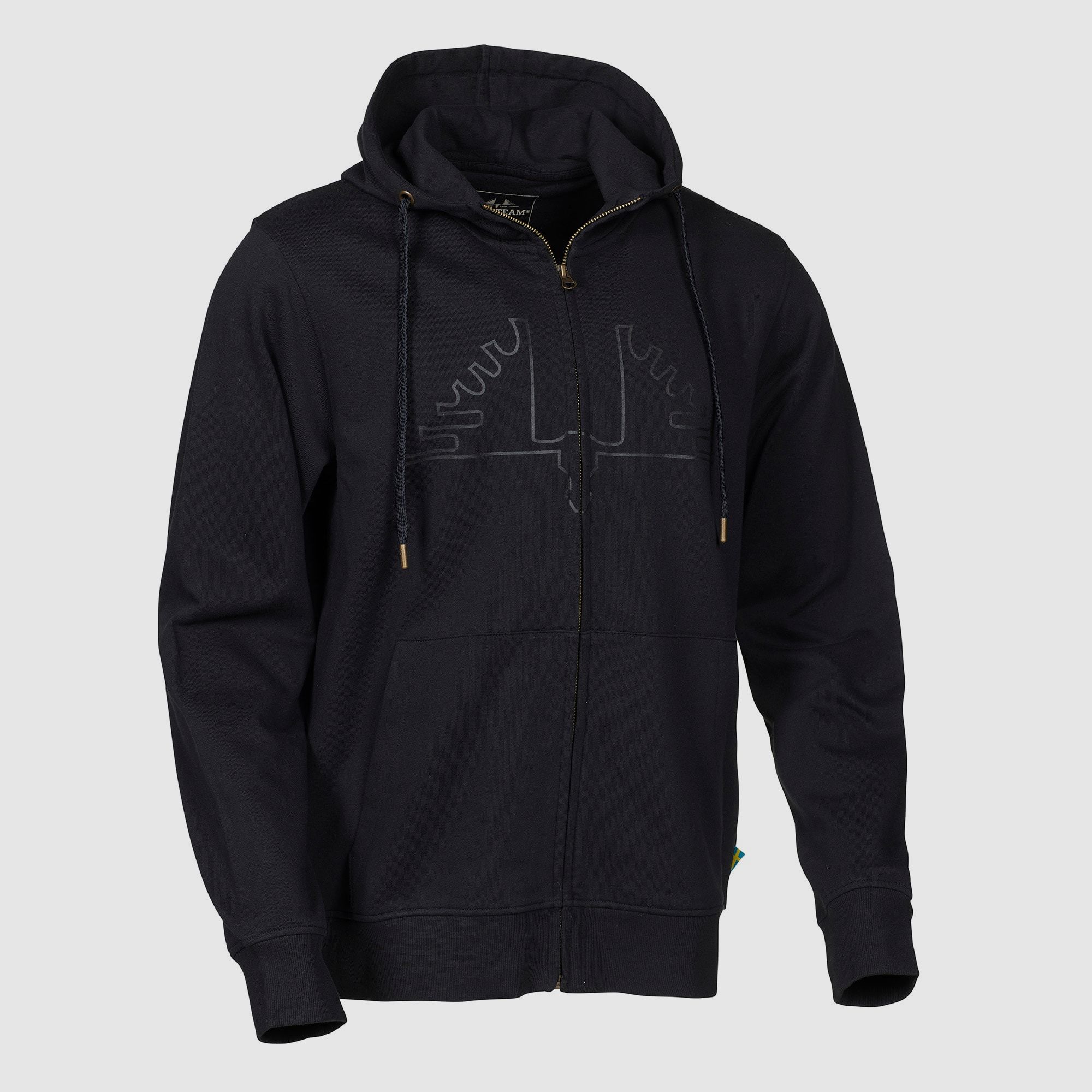 Swedteam Ultra Kapuzenjacke Herren Black - 3XL