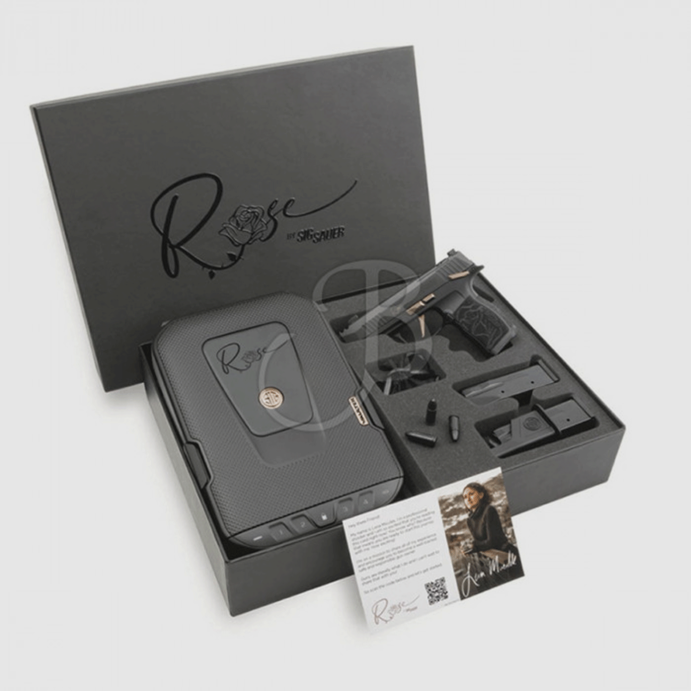 PISTOL – SIG SAUER – P365 ROSE 9 SHORT 3.1″ X-RAY +1C, image 1 of 6
