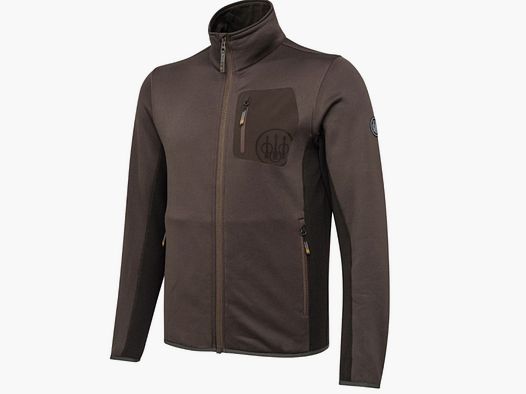 -40% BERETTA Smartech EVO Thermofleece Jagdjacke Polarfleece Powerstretch Braun | Größe: M