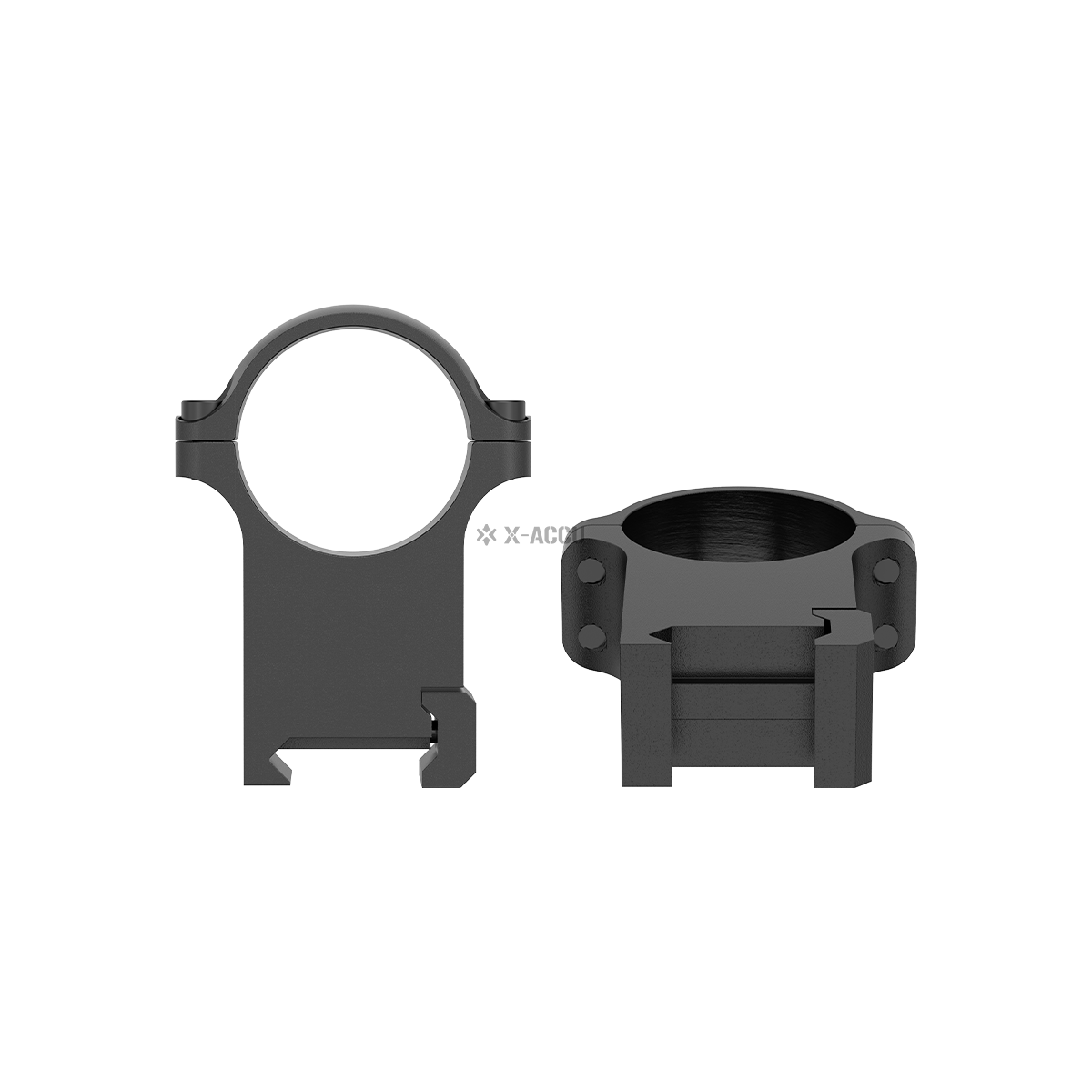 Ringpaar Vector X-Accu, 30 mm, 1,5", Weaver-Schiene – hoch, Bild 5 von 10