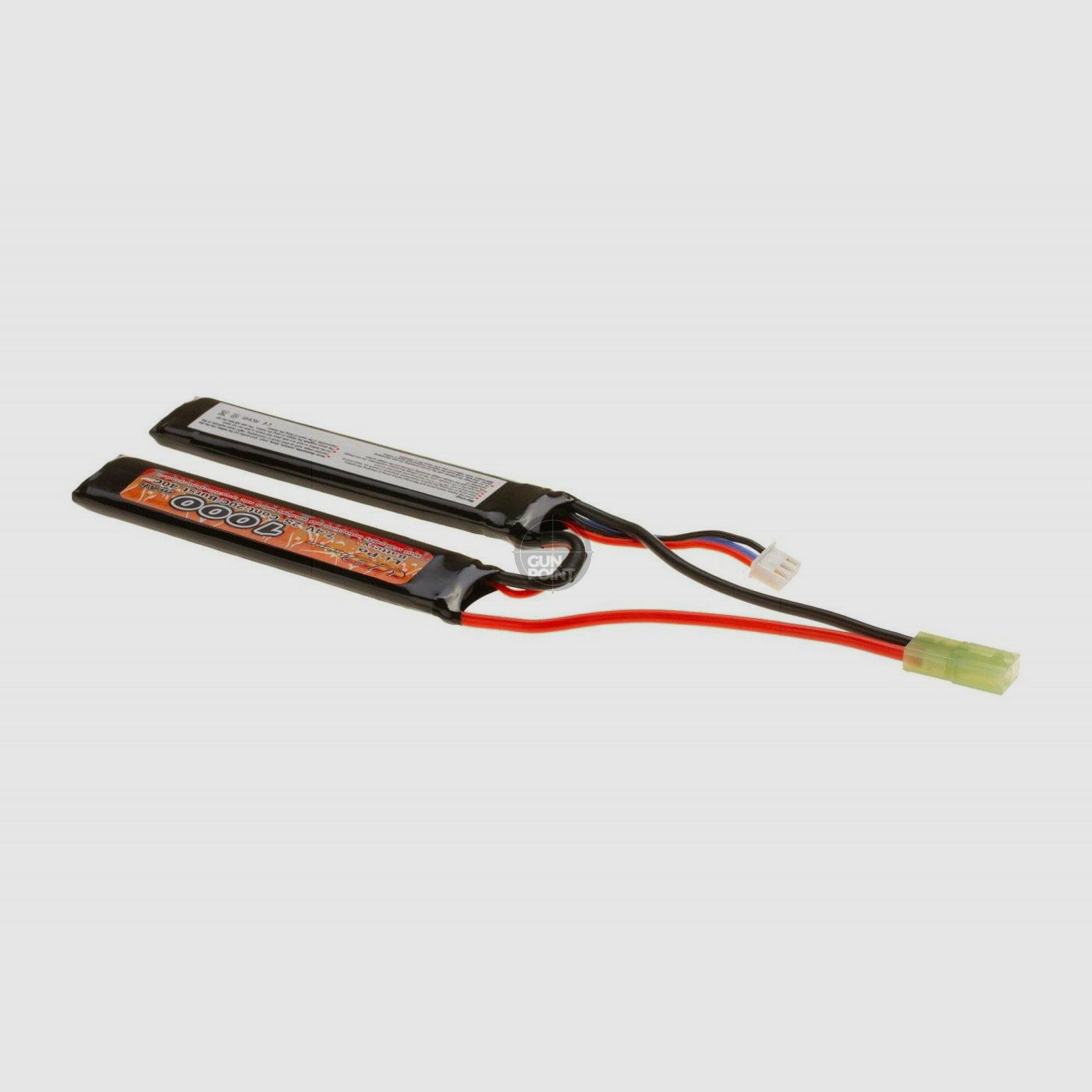 VB Power Lipo 7.4V 1000mAh 20C Stock Twin Type-Czarny