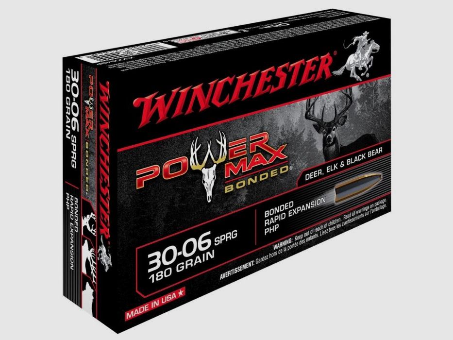 Winchester 30-06 Power Max 180 gr Munition, Bild 1 von 8