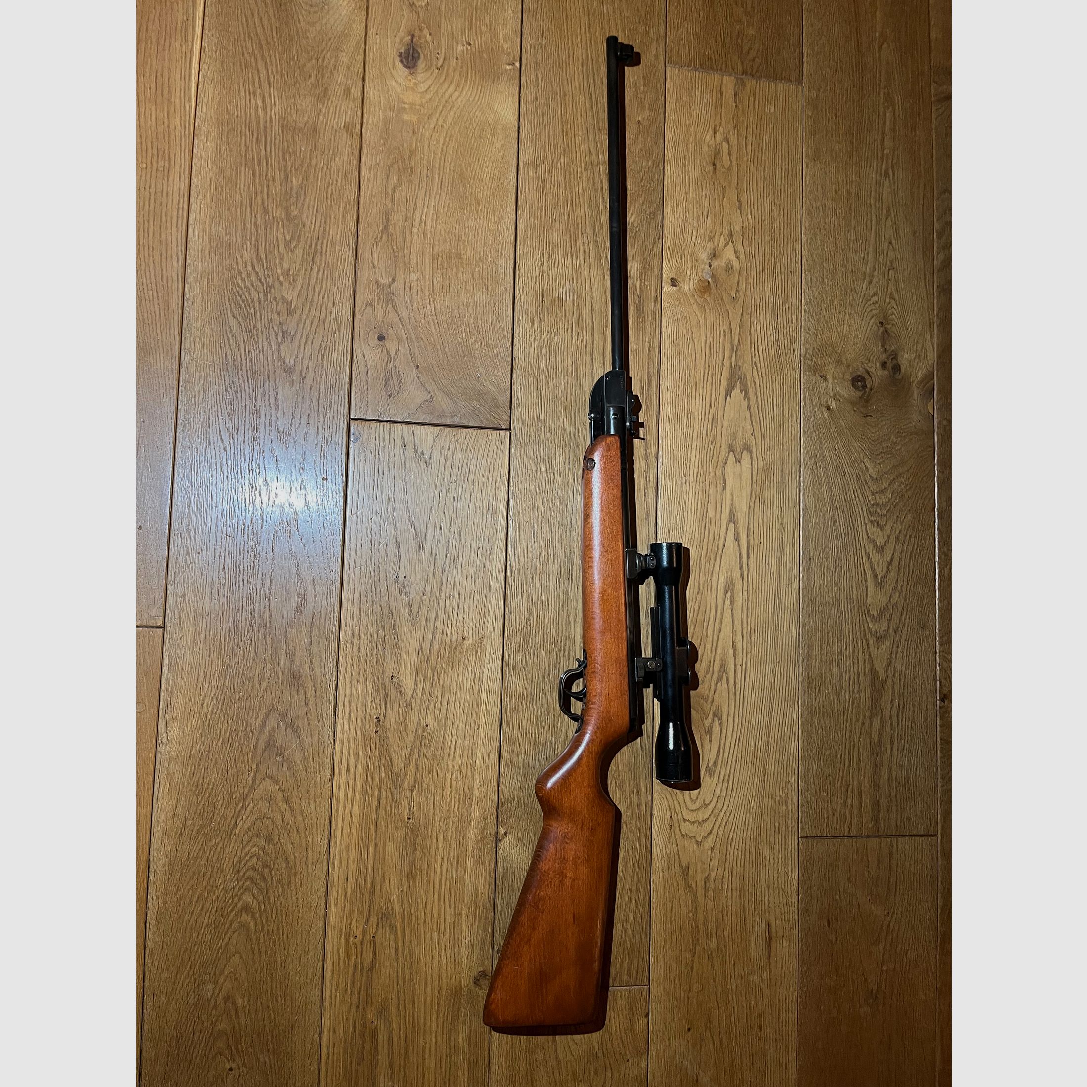 Luftgewehr Haenel Suhl 303 mit Zielfernrohr Carl Zeiss Jena ZF4/N