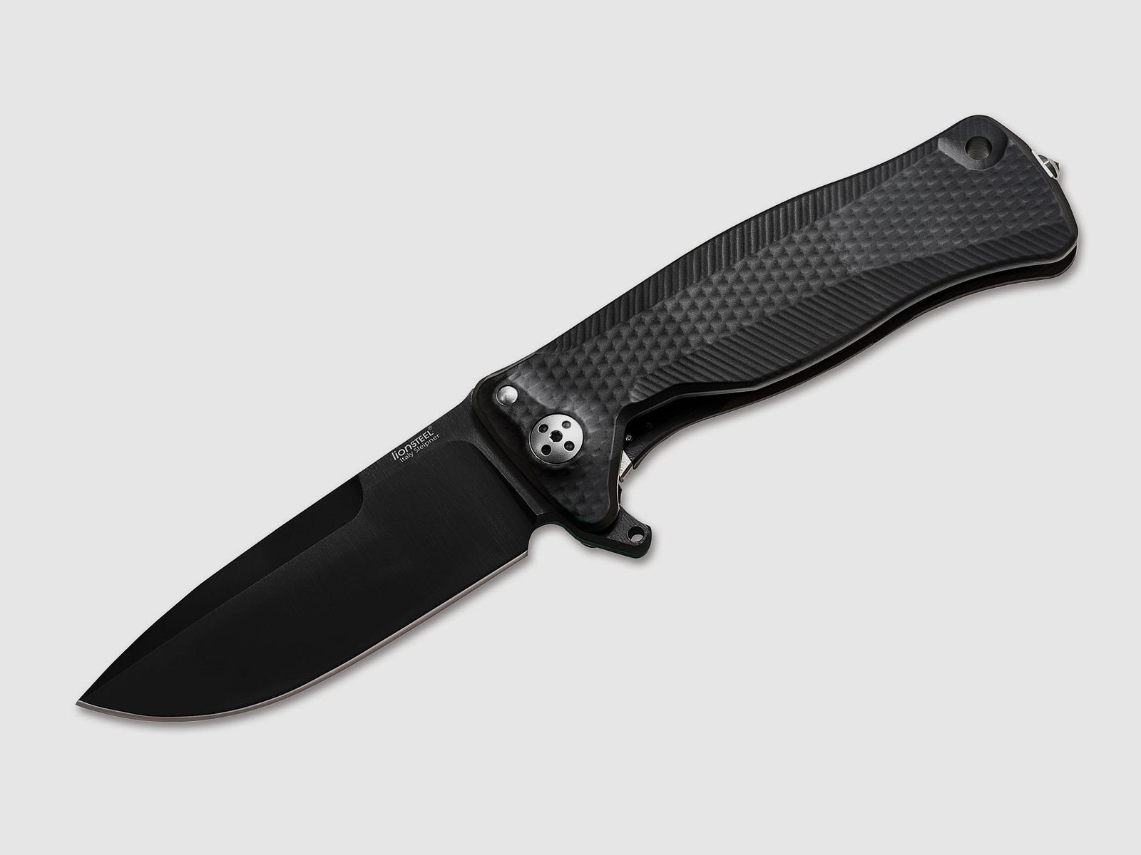 Taschenmesser LIONSTEEL SR-11 ALUMINIUM BLACK BLACK