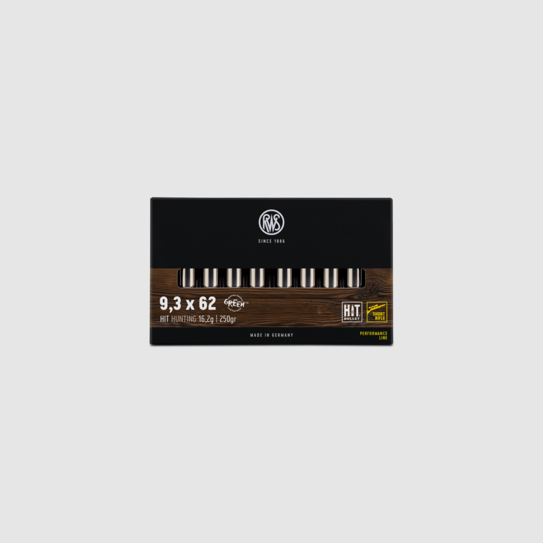 RWS rifle ammunition .30-06 Spr. 16.2g HIT Short Rifle