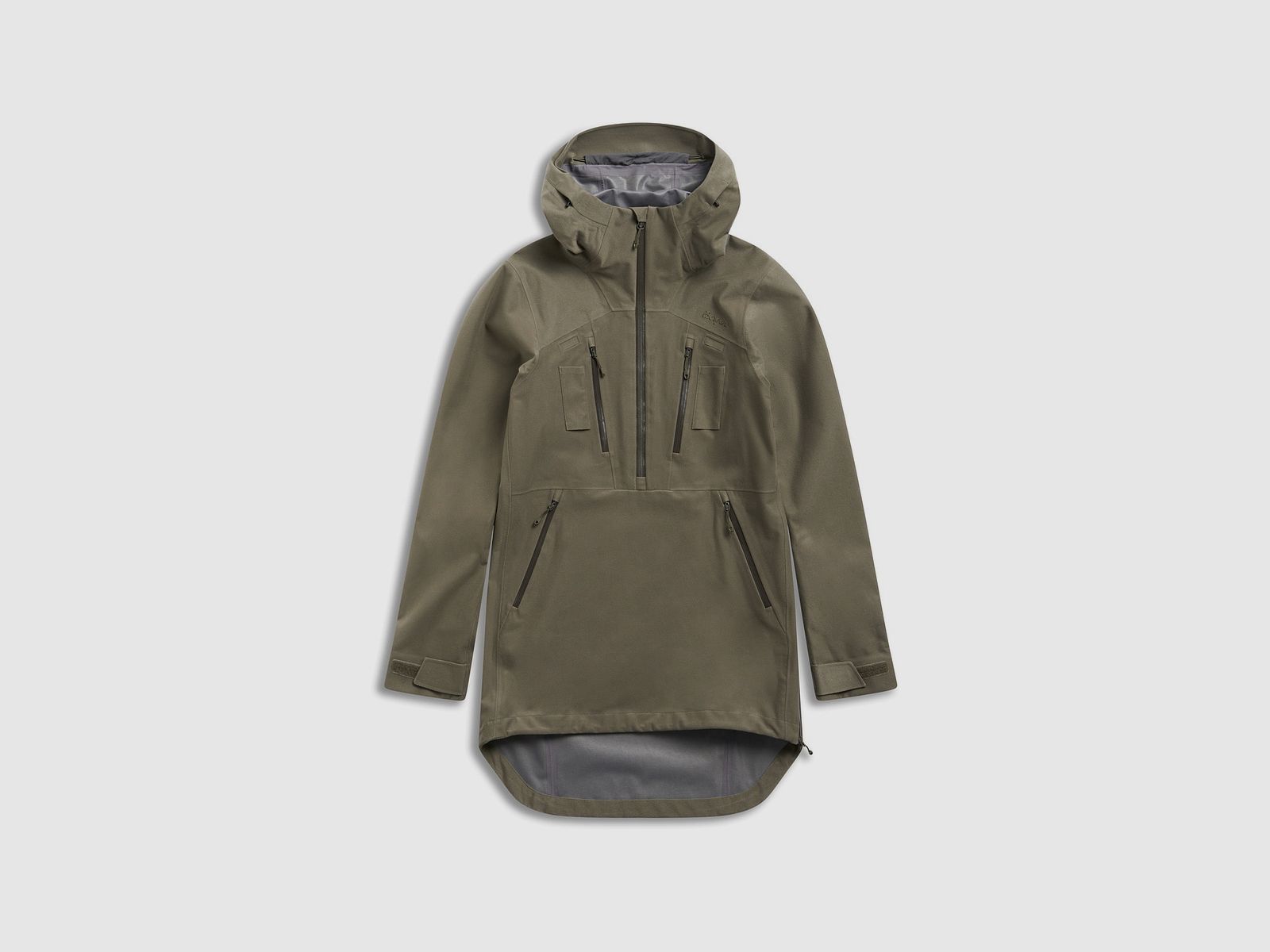 Bergans Hogna 3L Anorak Hombre Verde Barro XL