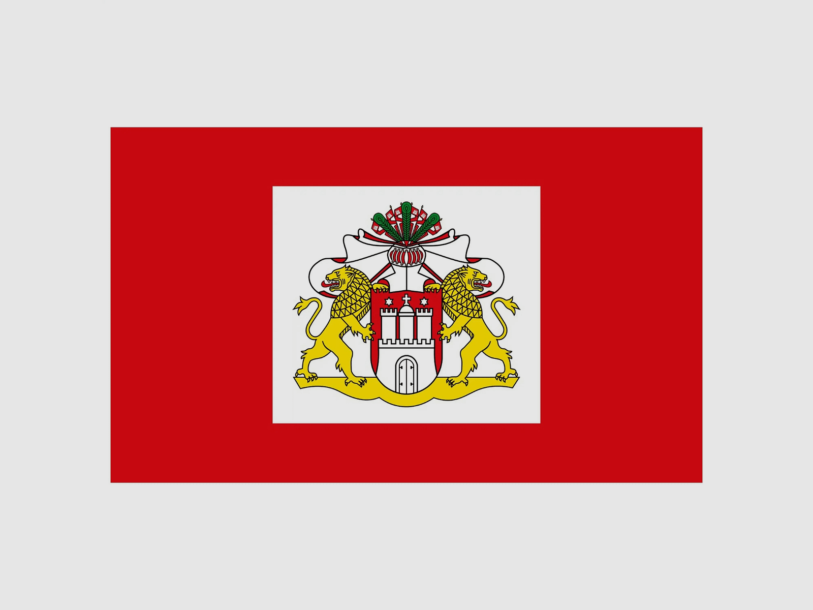 Unbekannt MFH Flagge Hamburg