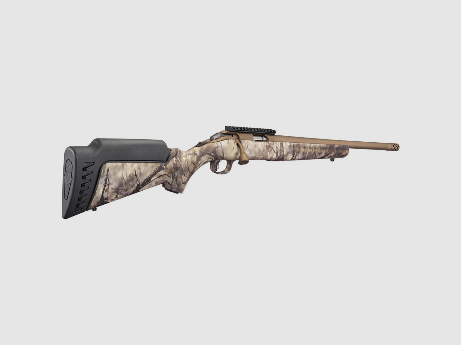 Repetierbüchse RUGER American Standard GO WILD camo 17 HMR, Bild 7 von 11