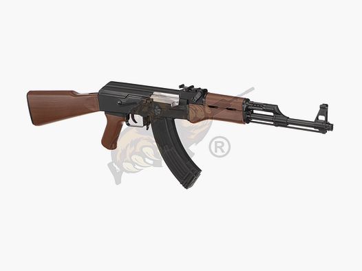 G&G CM47 IWS ETU/Mosfet in Schwarz/Holzoptik Airsoft S-AEG frei ab 18