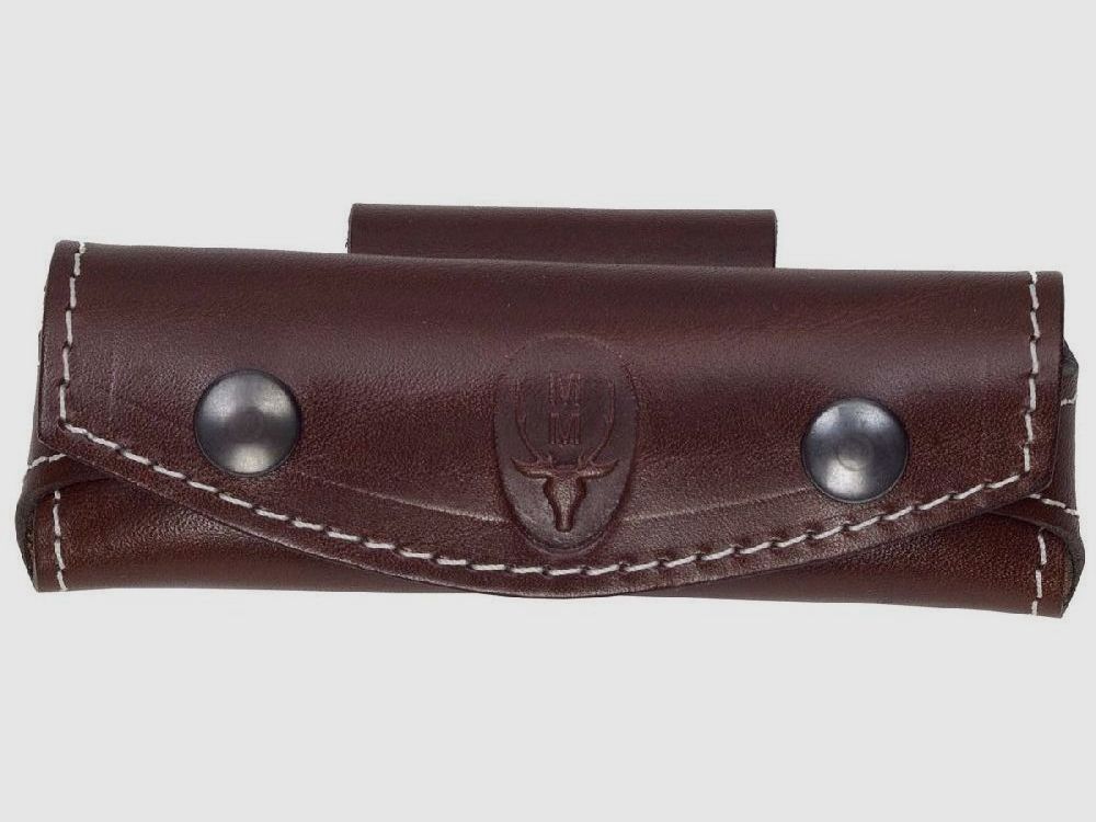 Lederetui für Taschenmesser braun