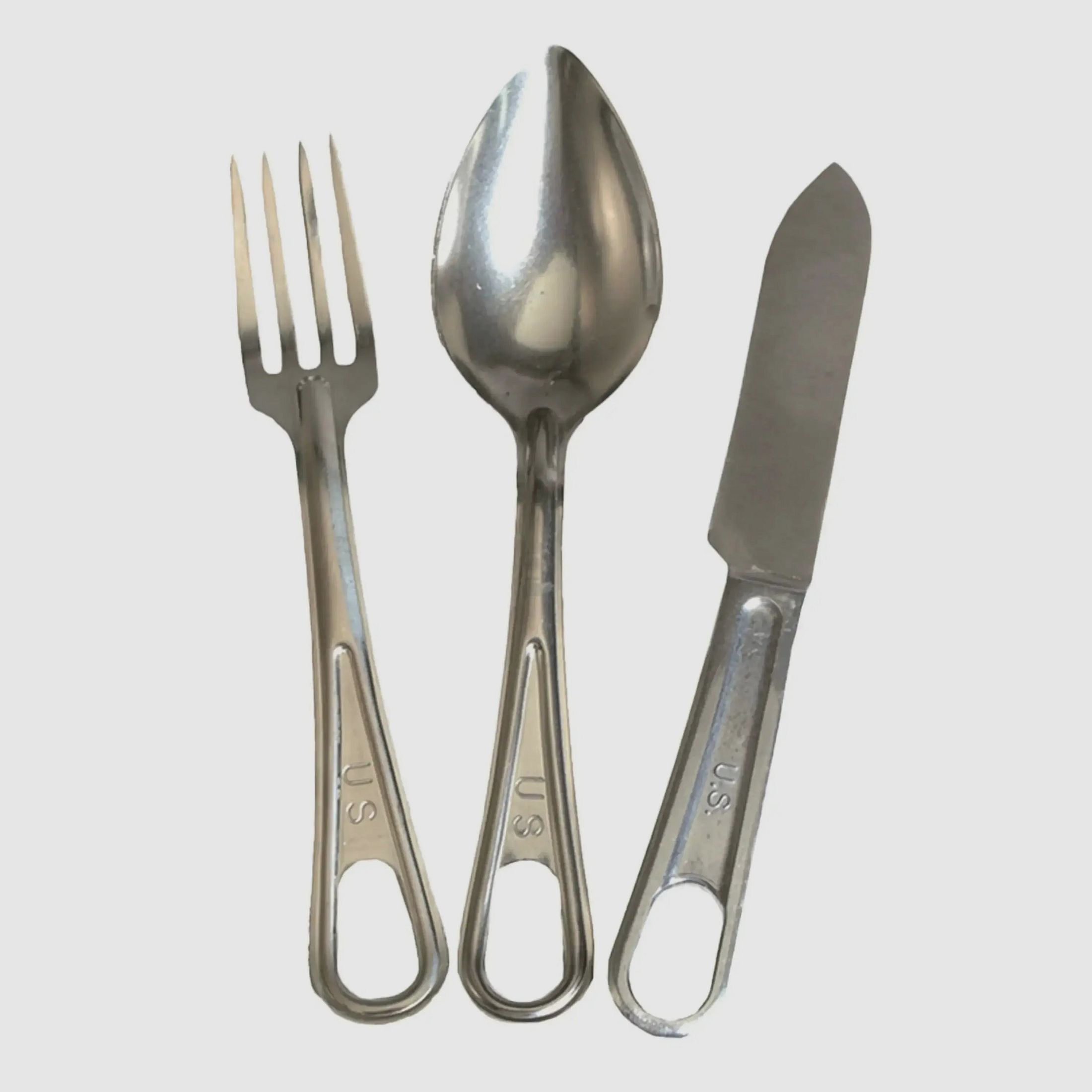 Mil-Tec Mil-Tec US Cutlery 1944 Repro 3-piece Set