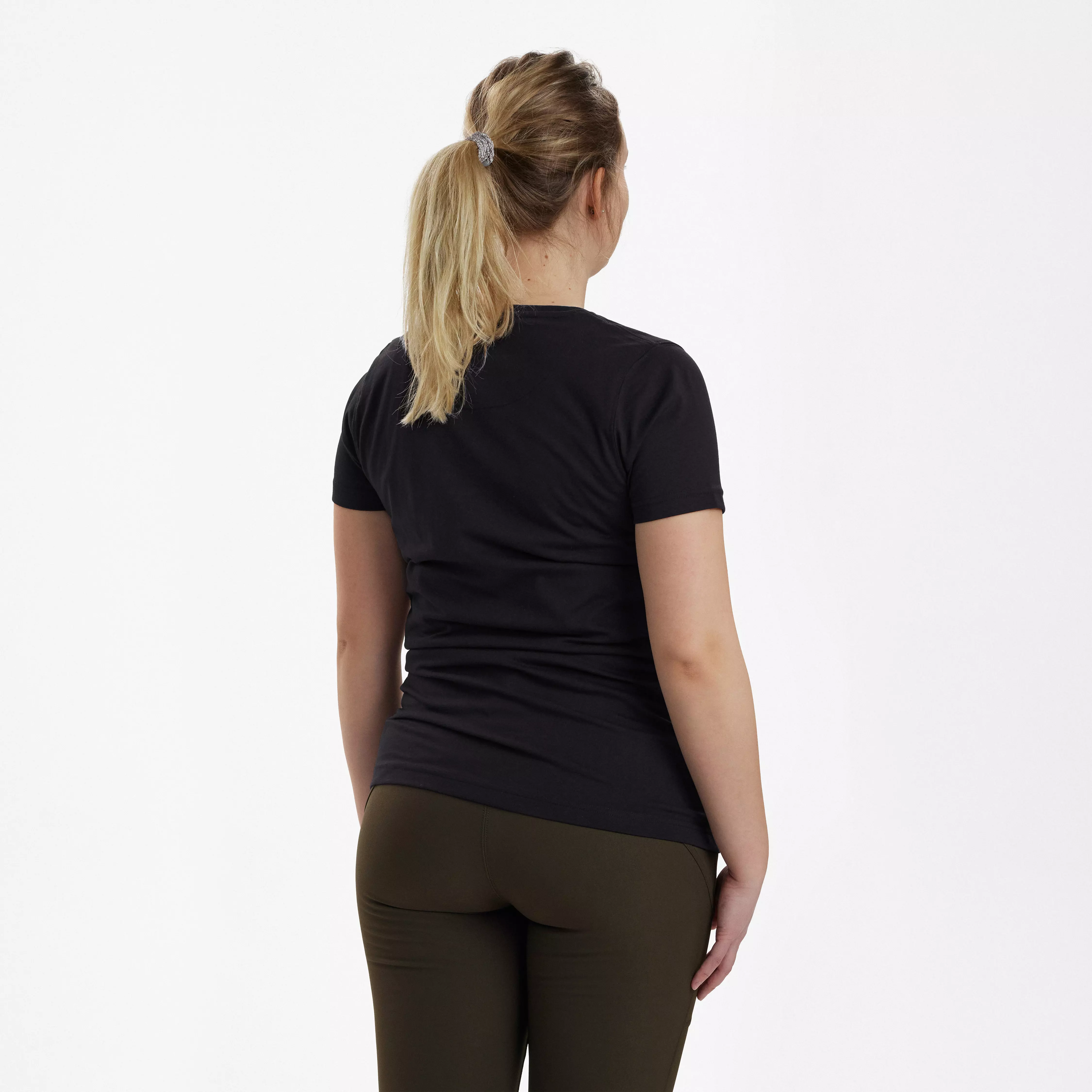 Lady Logo T-shirt - Noir, image 2 sur 5