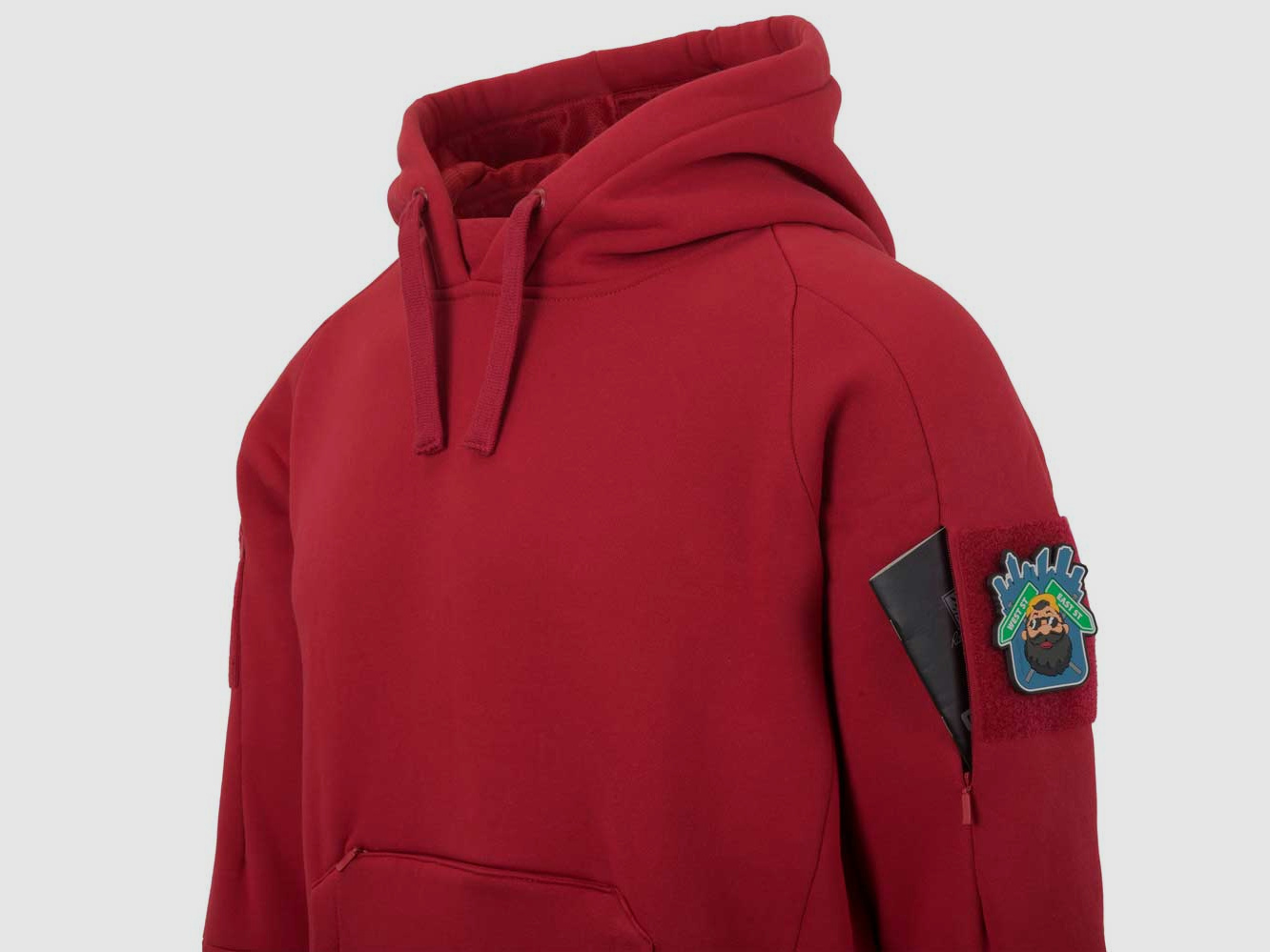 HELIKON-TEX URBAN TACTICAL HOODIE KANGAROO GRAU