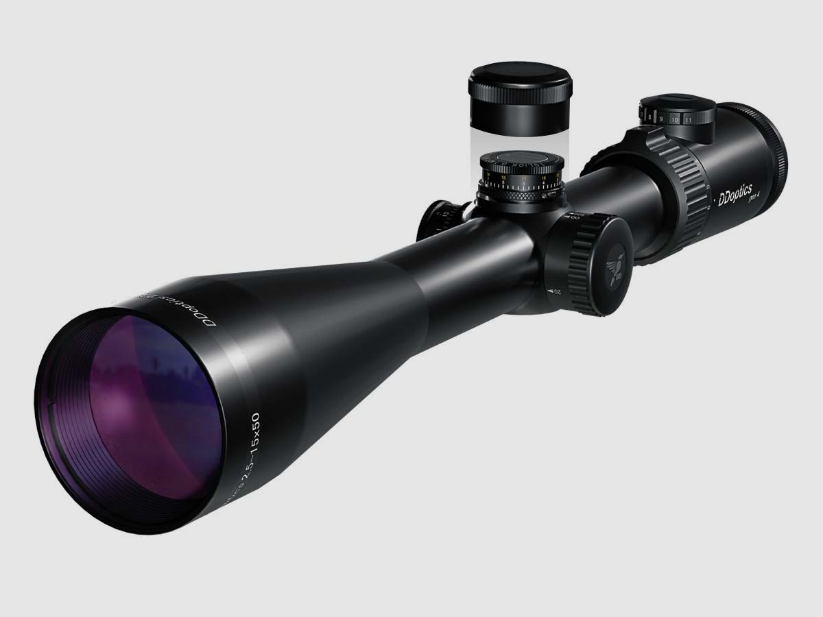 DDoptics 442511134 Zielfernrohr Nighteagle V6 2,5-15x50 Gen3 NFX MRAD A4N