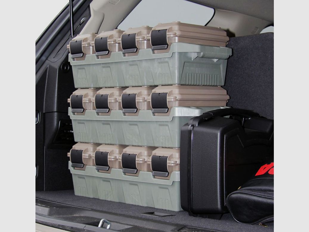 MTM 4 ammunition boxes AC4C dark earth/army green