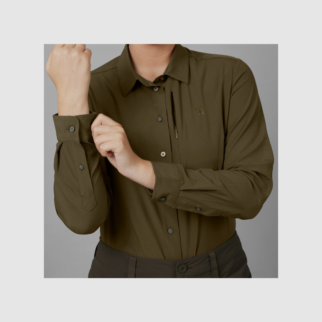 Härkila Trail Shirt willow green