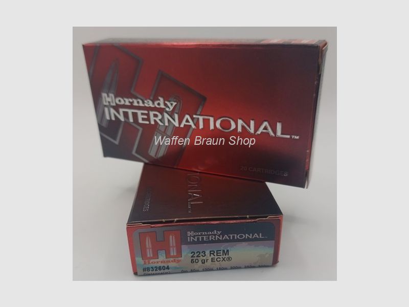 Hornady kal .223 ECX 50gr