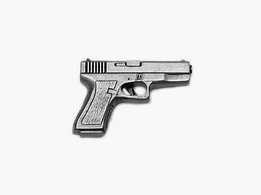 Anstecker Glock Silber