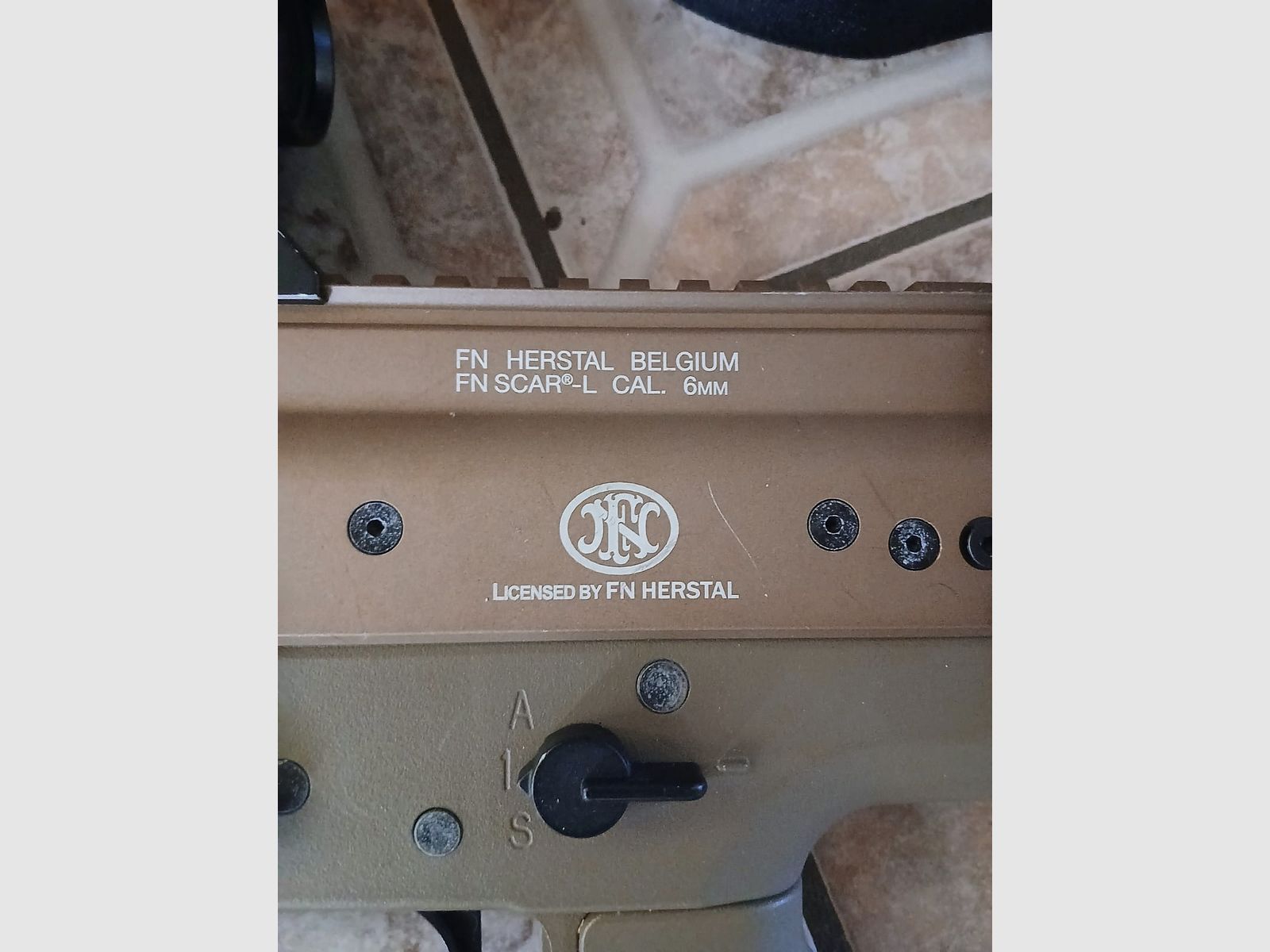 Airsoft SCAR-H (Électrique), GBBR Pistolet et Accessoires
