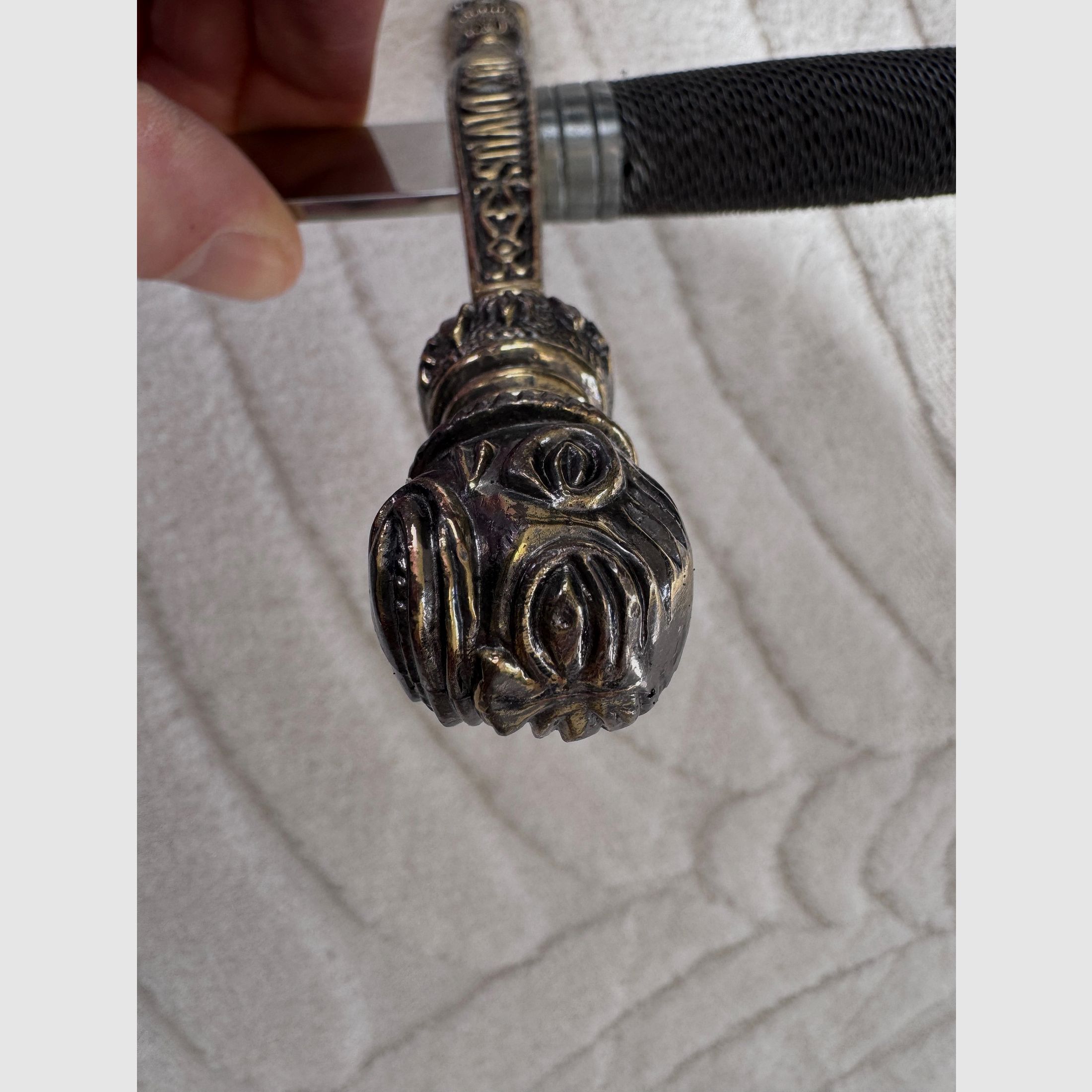 Zierschwert „Carlos V / Carolus Divus“ mit Scheide