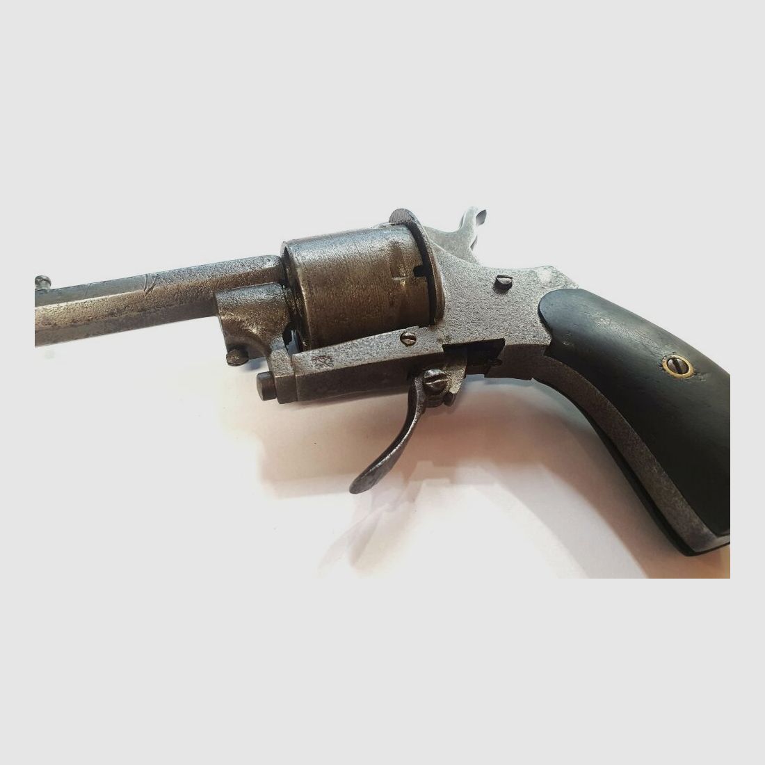 Unbekannt Unbekannter Stiftfeuerrevolver ähnlich Lefaucheux - 7mmLefaucheux