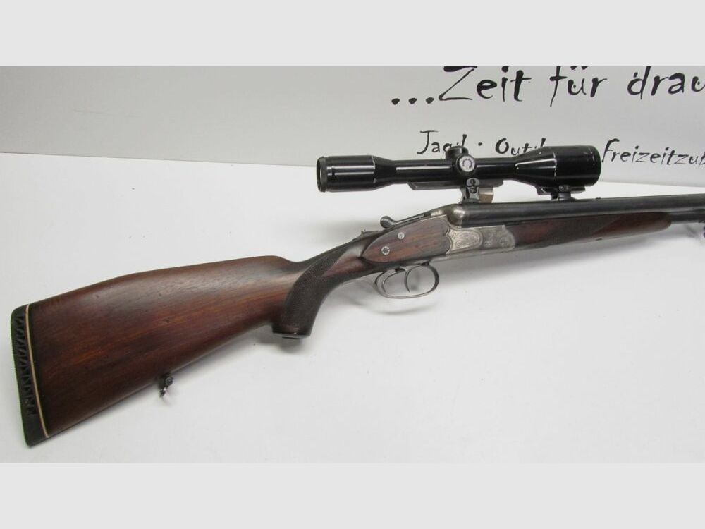 Drilling Sauer & Sohn Kal. 16/70, 7x57R, Hensoldt Diatal D 6x42 7x57R;16/70