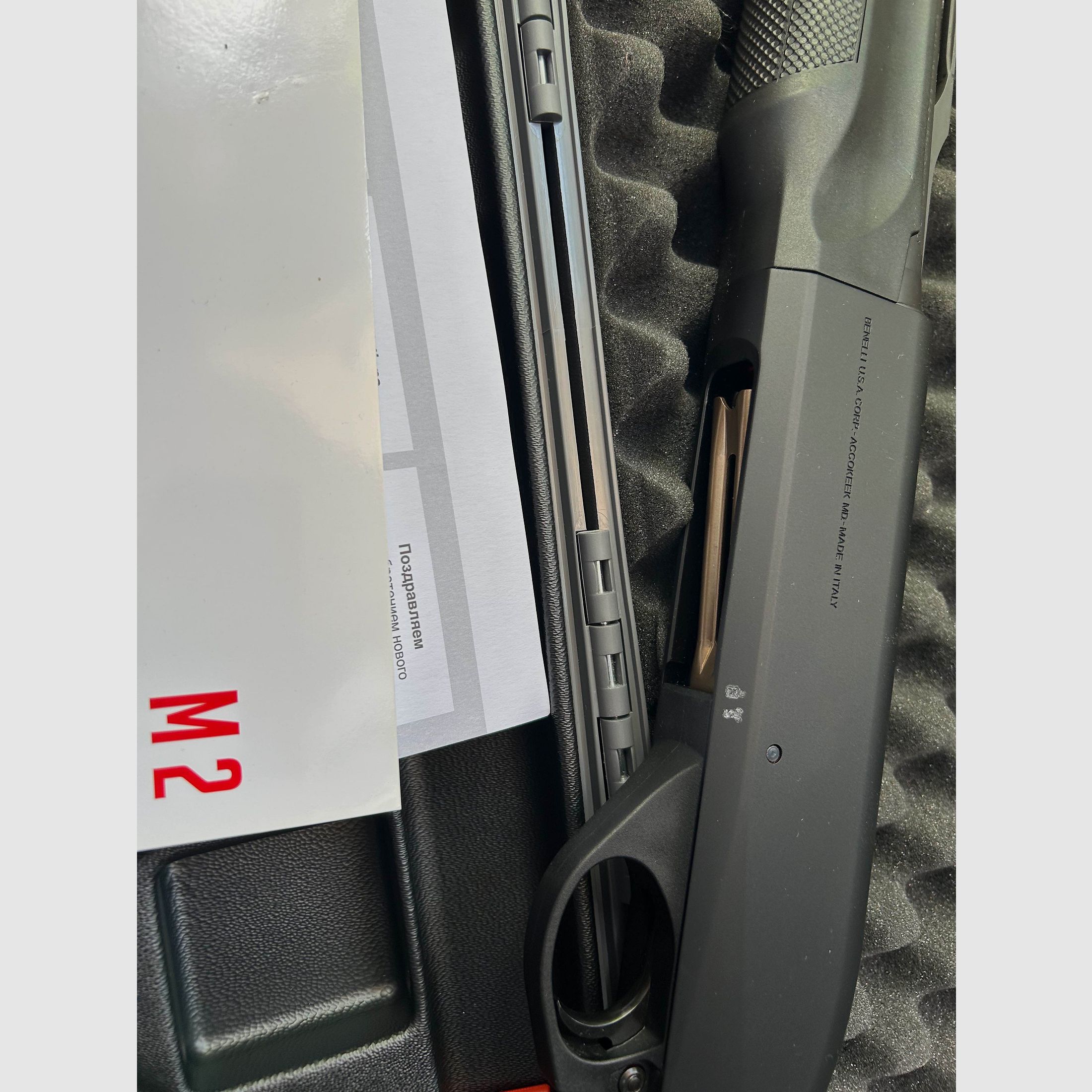 Benelli M2 ComforTech Black Flinte semi-automatisch 20/76 - 66cm *NEU* Zelfladende flinte semi-automatic shotgun 