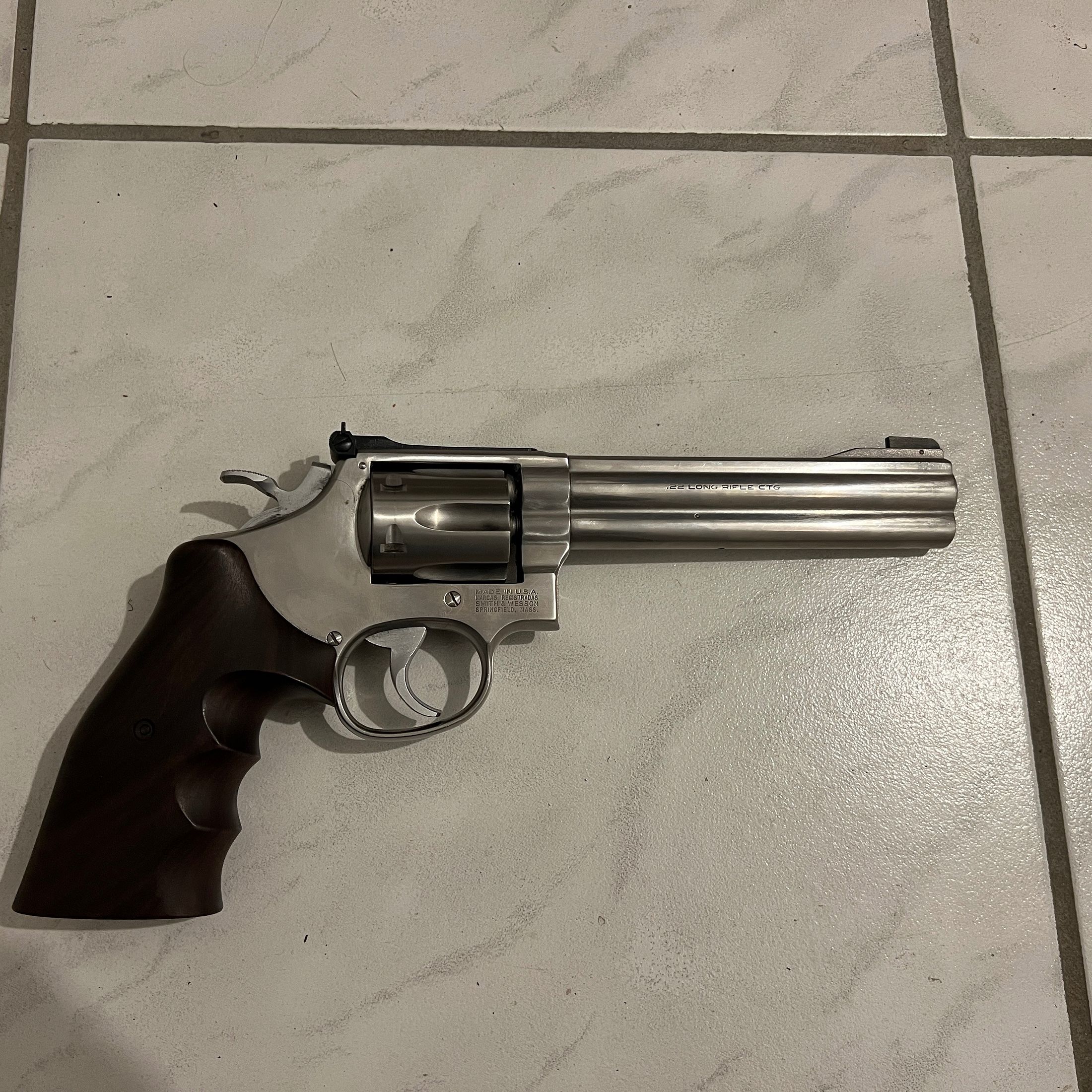 Smith&Wesson .22 lr lfb Revolver Modell 617-1