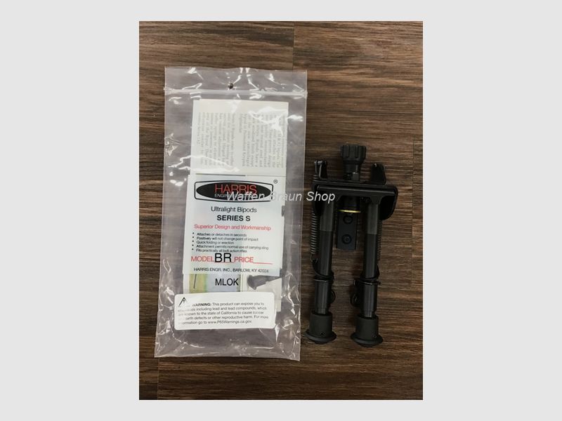 HARRIS ZWEIBEIN 6-9" M-LOK AVEC JOINT ROTATIF