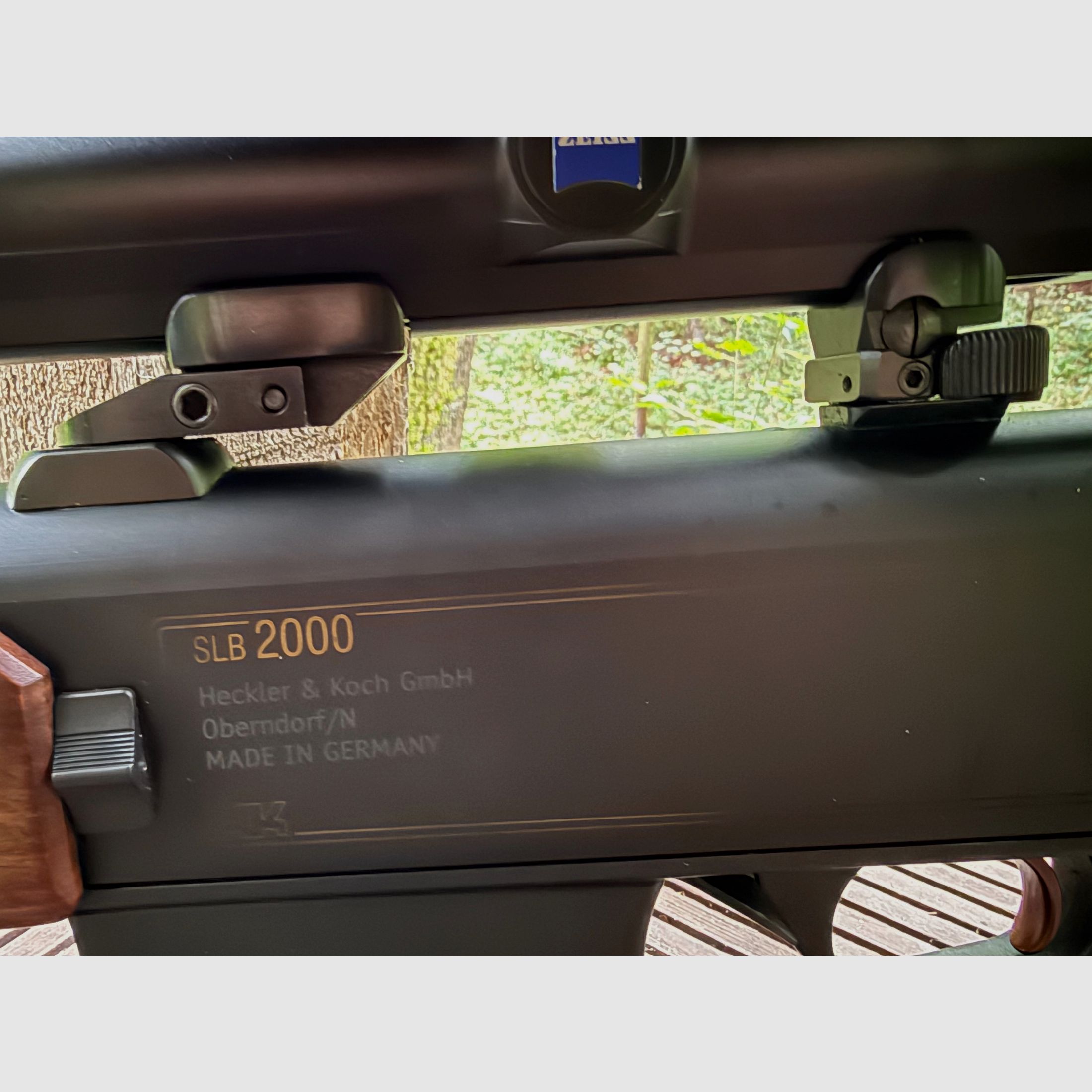 Heckler & Koch SLB 2000 mit Drückjagdoptik Zeiss Varipoint
