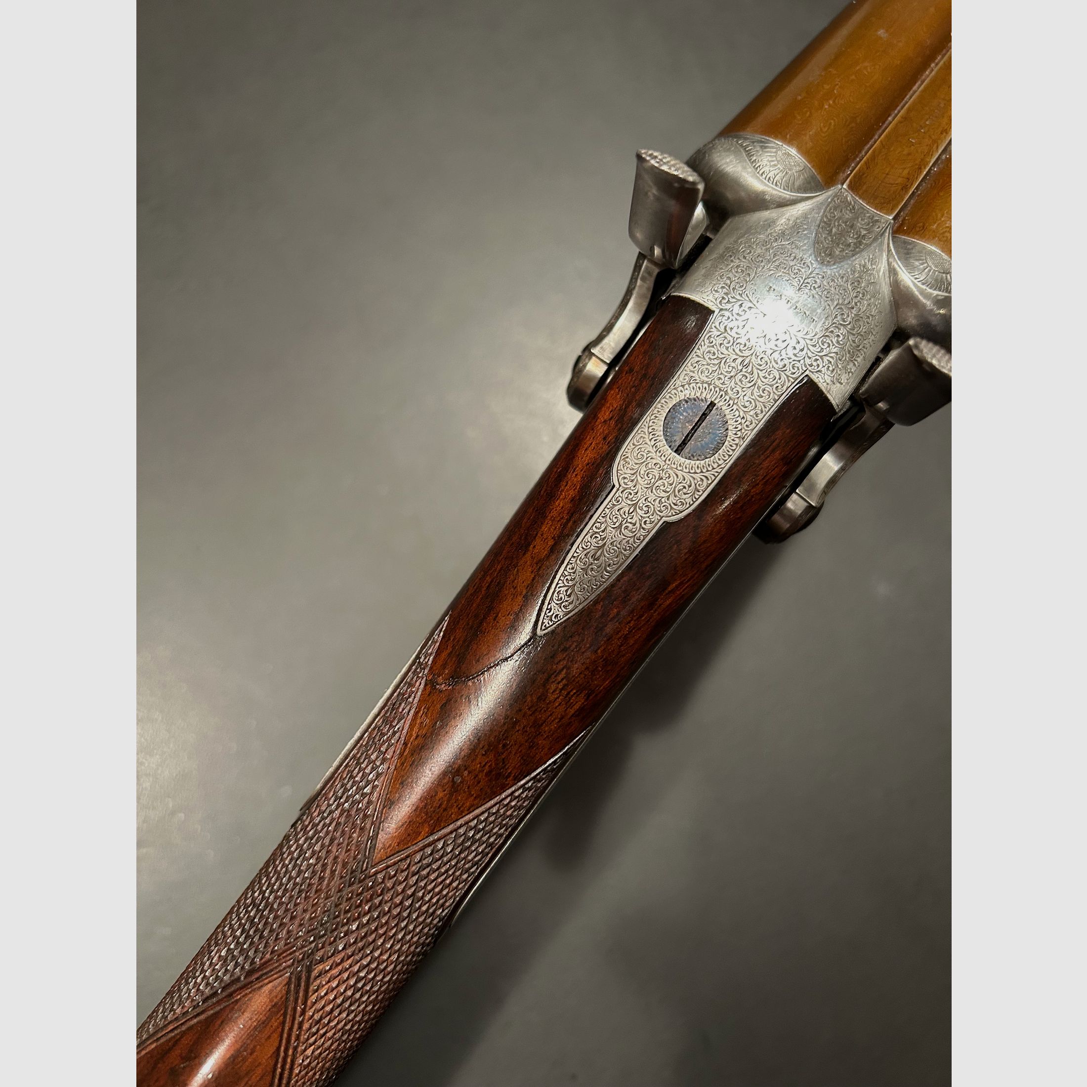 Purdey & Son strzelba podwójna 12/65 - historyczna broń myśliwska