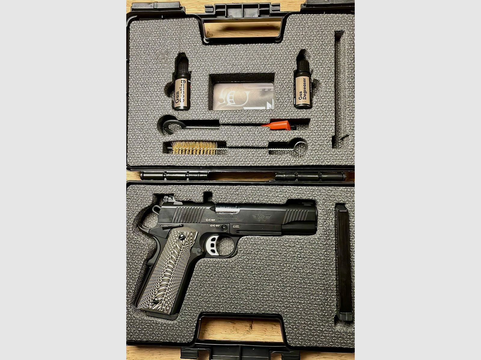 Messerschmitt ME 1911 Black 5"LL caliber .45ACP or 9mm - in stock