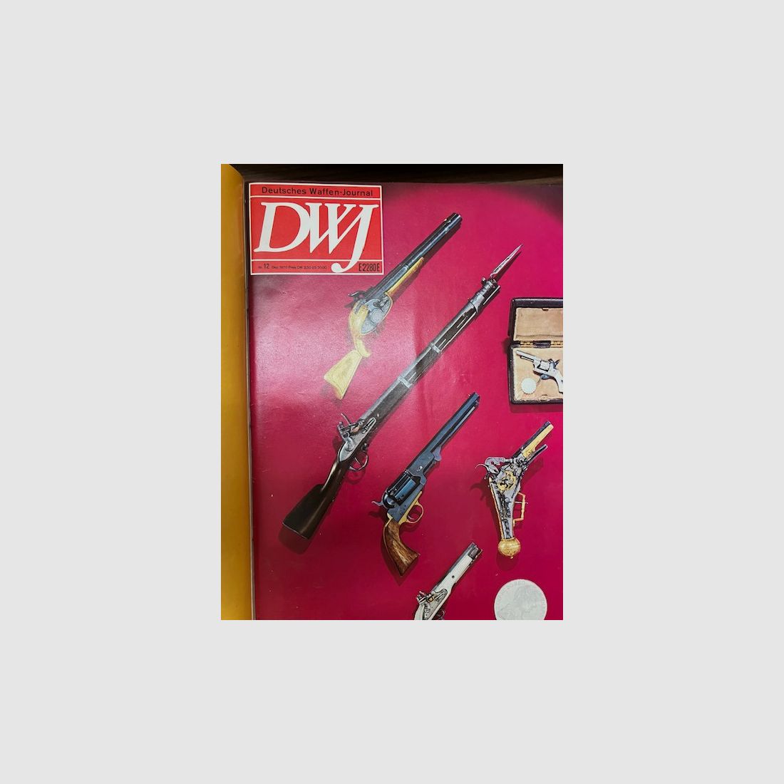  Deutsches Waffen Journal DWJ Jahrgang   1970     (alle 12 Ausgaben gebunden) 