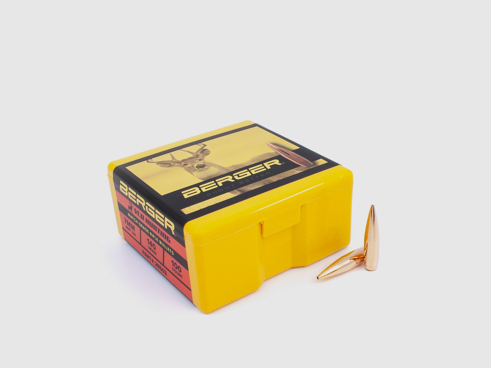 Berger Geschoss 7mm/.284 VLD Hunting 140GR 100 Stück