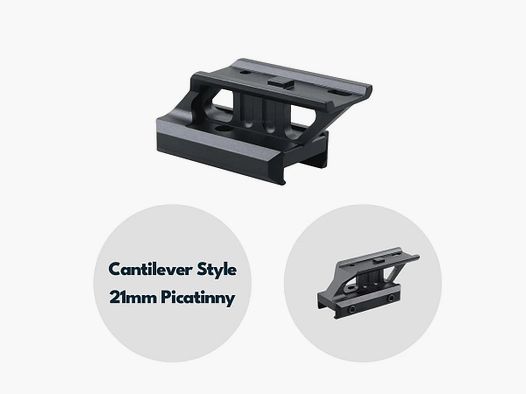 Vector Optics MAV-P08 Cantilever-Riser – 21,1 mm für Aimpoint Micro