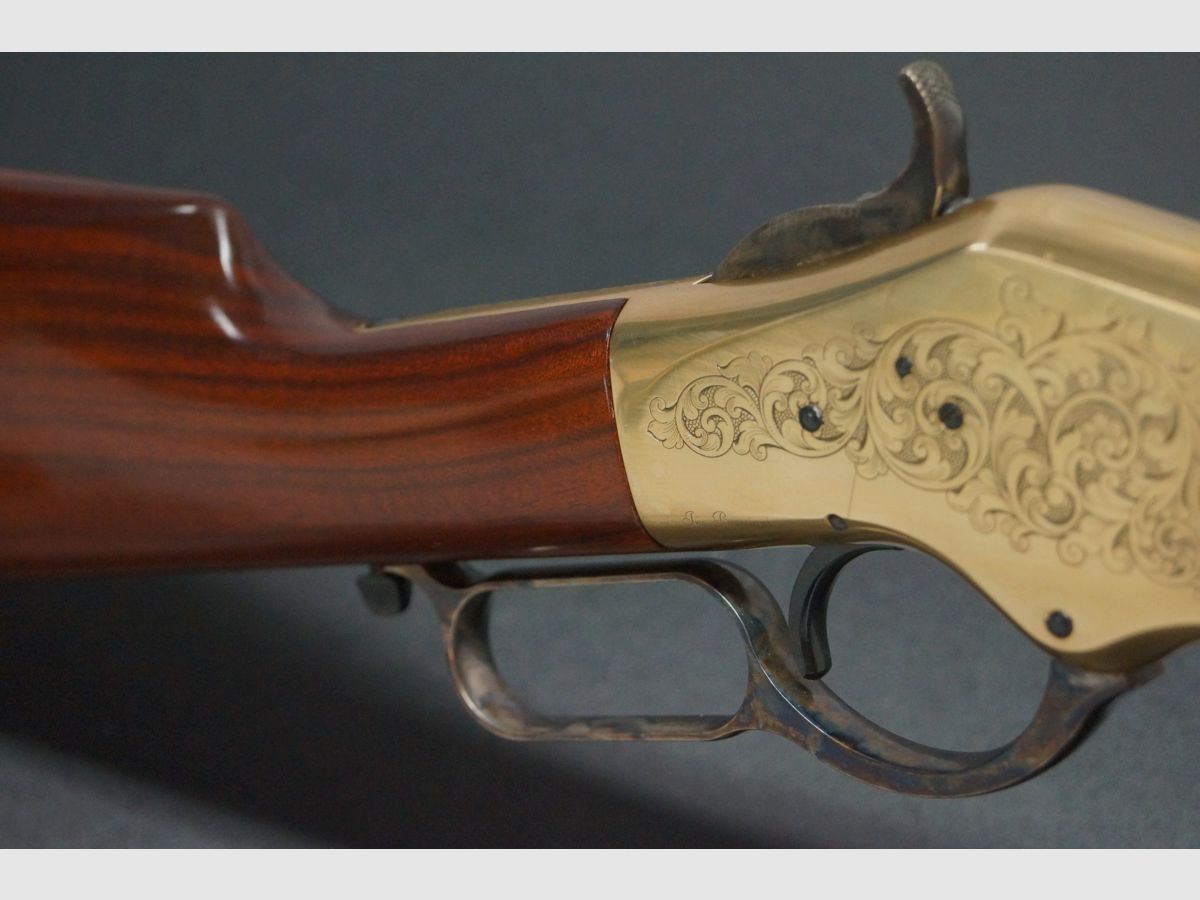 Uberti 1866 Trapper Rifle graviert .45 Colt, Bild 7 von 10