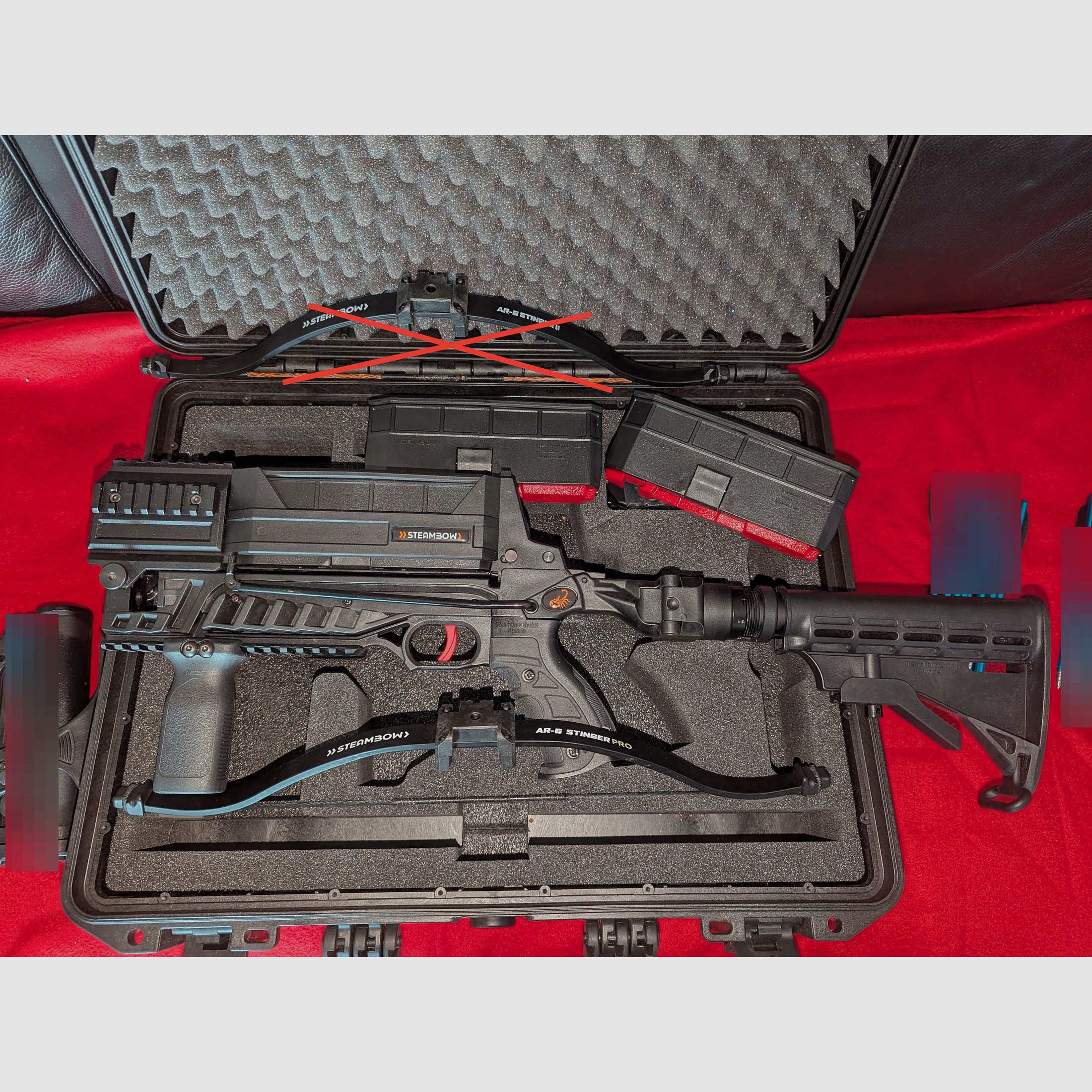 Steambow Stinger M10 incl. mallette