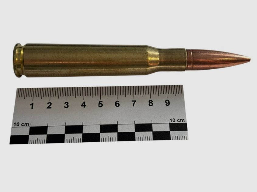 .50 BMG FMJ Decommissioning – massive deactivation cartridge